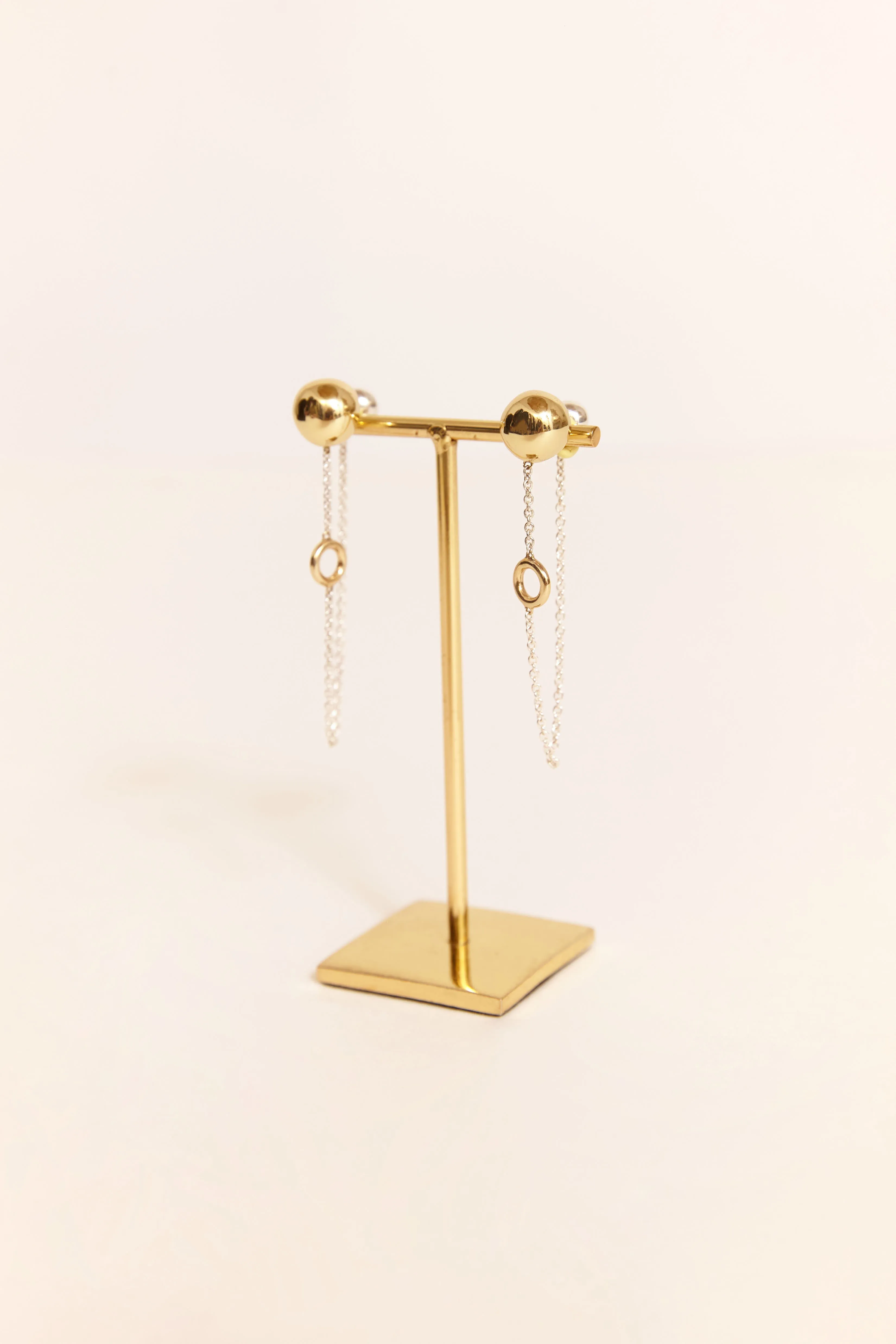 VOVO EARRINGS GOLD AND SILVER