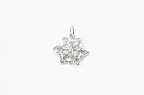 White Gold Snowflake Pendant